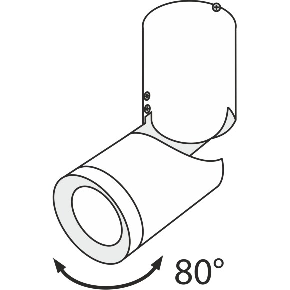 Потолочный светильник Technical C019CW-01B