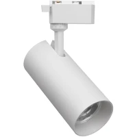 4866-1U Favourite Трековый светильник с переключением мощности и цветовой температуры на корпусе LEDx10/20/30W, 220V, 853/1391/2032LM, 3000-6000K, included