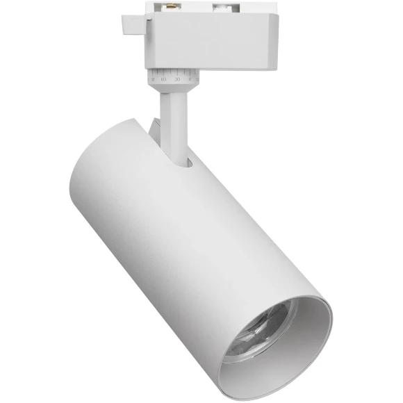 4866-1U Favourite Трековый светильник с переключением мощности и цветовой температуры на корпусе LEDx10/20/30W, 220V, 853/1391/2032LM, 3000-6000K, included