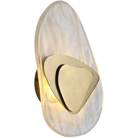 SL6123.301.01 Светильник настенный ST-Luce Латунь/Прозрачно-белый LED 1*7W 4000K MUSE SL6123.301.01 Светильник настенный ST-Luce Латунь/Прозрачно-белый LED 1*7W 4000K MUSE