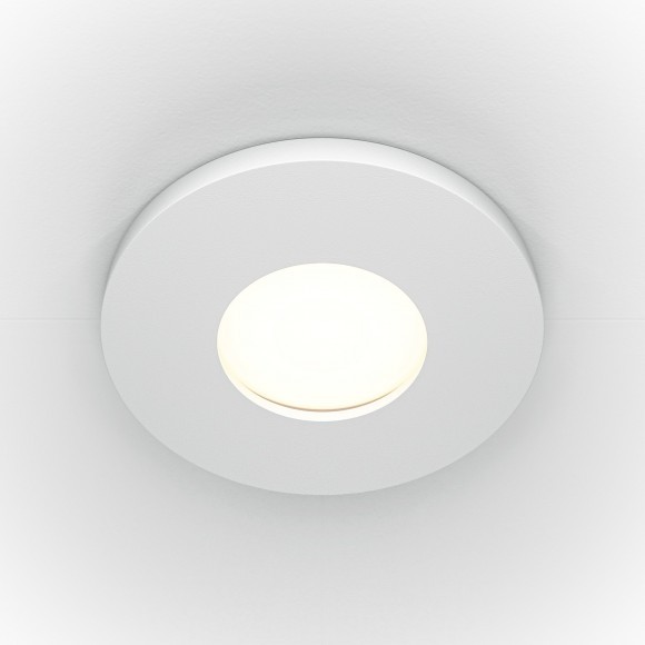 Встраиваемый светильник Maytoni DL083-01-GU10-RD-W Stark IP65 под лампу 1xGU10 50W