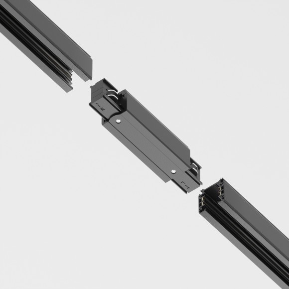 Прямой соединитель трехфазных шинопроводов Maytoni TRA005C-31B Прямой соединитель трехфазных шинопроводов Maytoni TRA005C-31B