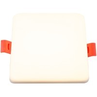 DK4602-WW Встраиваемый светильник, IP 20, 9 Вт, LED 3000, белый, пластик