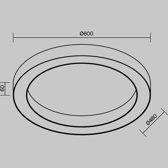 Потолочный светильник Technical C093CL-45W4K-B Потолочный светильник Technical C093CL-45W4K-B