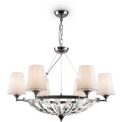 Подвесная люстра хрустальная Pantheon H021PL-06CH Подвесная люстра хрустальная Pantheon H021PL-06CH