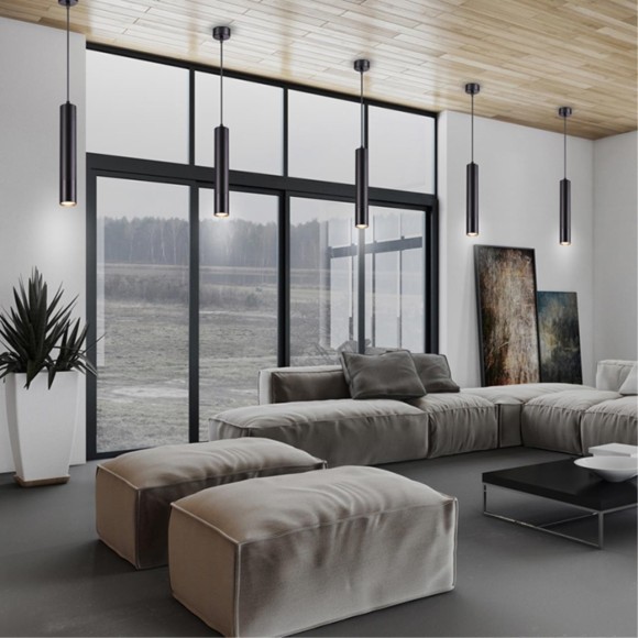 Подвесной светильник цилиндр Novotech 370622 PIPE под лампу 1xGU10 50W