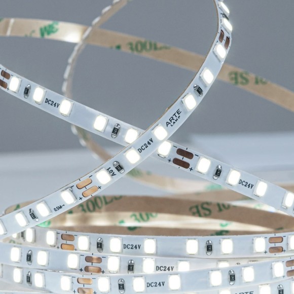 Готовый комплект 10м светодиодной ленты 5мм 6000К RA90, с блоком питания 400W, контроллером и пультом для диммирования