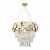 SL1232.203.06 ST Luce CASERTA Светильник подвесной, E14,6х60W, золотистый/прозрачный, золотистый