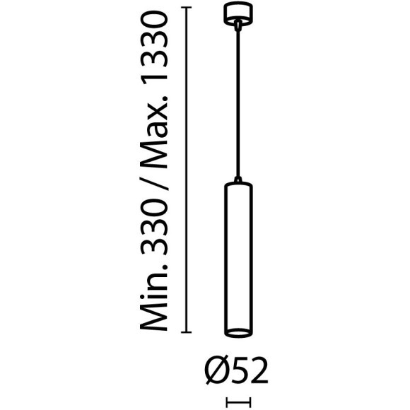 Подвесной светильник Technical P072PL-L12B3K-1 Подвесной светильник Technical P072PL-L12B3K-1