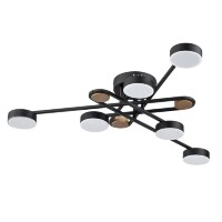 Потолочная люстра LED 3000-6400K 3000Lm Arte Lamp TAYGETA A2455PL-6BK