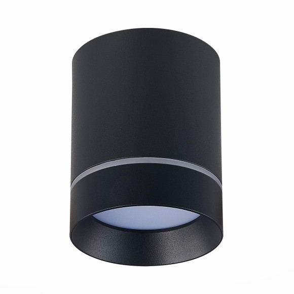ST115.442.12 Светильник потолочный Черный LED 1*12W 4000K 840Lm Ra90 120° IP20 D79xH100 170-240V Накладные светильники ST115.442.12 Светильник потолочный Черный LED 1*12W 4000K 840Lm Ra90 120° IP20 D79xH100 170-240V Накладные светильники