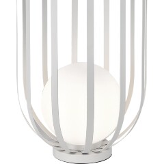 Уценка SL6129.504.01 Светильник настольный ST-Luce Белый/Белый E27 1*60W NORDIC Уценка SL6129.504.01 Светильник настольный ST-Luce Белый/Белый E27 1*60W NORDIC