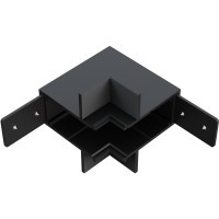 Угловое соединение встраиваемое для трека под ГКЛ 12,5 мм  Teta Lightstar 505257