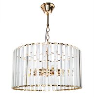 Подвесная люстра хрустальная Pollux A1033LM-6GO