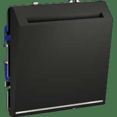 VLS010707 Выключатель карточный (питания) для отеля 16 ампер (3500 Ватт) графитового цвета VOLTUM S70 (графит)