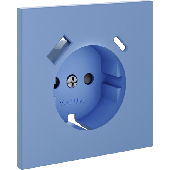 VLS001015 Накладка для розетки с заземлением и защитными шторками, с зарядкой от USB (ТИП С + ТИП A) синего джинсового цвета VOLTUM S70 (деним) VLS001015 Накладка для розетки с заземлением и защитными шторками, с зарядкой от USB (ТИП С + ТИП A) синего джинсового цвета VOLTUM S70 (деним)