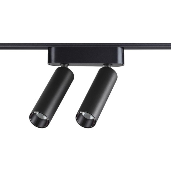 359086 Трековый магнитный светодиодный светильник Novotech SMAL 48V CRI90+ 4000К 1260Лм 24° 2*7W