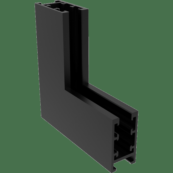 Crystal Lux CLT 0.216 02 BL 1408/125 Угловой соединитель с потолка на стену для накладного одностороннего шинопровода серии UX5