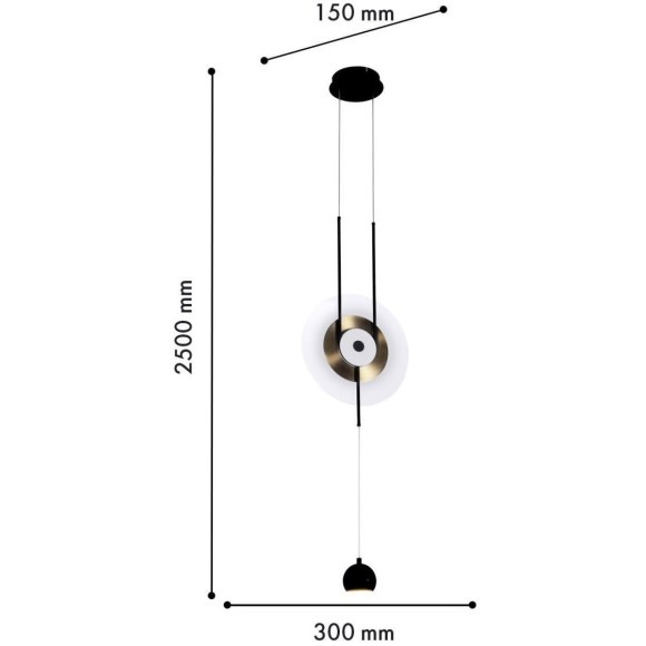 Подвесной светильник Reverse 4566-2P