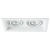 Встраиваемый светильник Arte Lamp A6661PL-2WH CANIS под лампы 2xGU10 50W