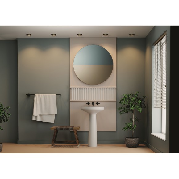 Встраиваемый светильник Maytoni DL086-GX53-RD-BG Hoop под лампу 1xGX53 15W