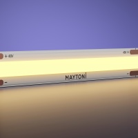 Maytoni 201218 Светодиодная лента 20м, ширина 8мм, Ultra 48В COB 8Вт/м 680Лм/м 2700K CRI90 120° IP20, кратность резки 50мм, от -30°С до +60°С