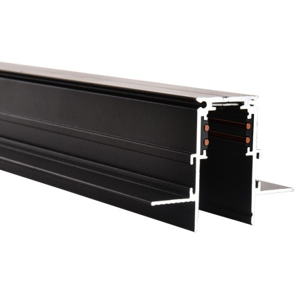 Магнитный шинопровод 3м встраиваемый в ГКЛ 9мм Space 48V Crystallux CLT 0.123 01 L3000 BL