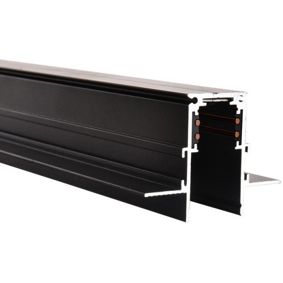 Магнитный шинопровод 3м встраиваемый в ГКЛ 9мм Space 48V Crystallux CLT 0.123 01 L3000 BL