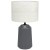 900824 Настольная лампа CAPALBIO, 1X40W (E27), H410, керамика, серый / текстиль, бежевый