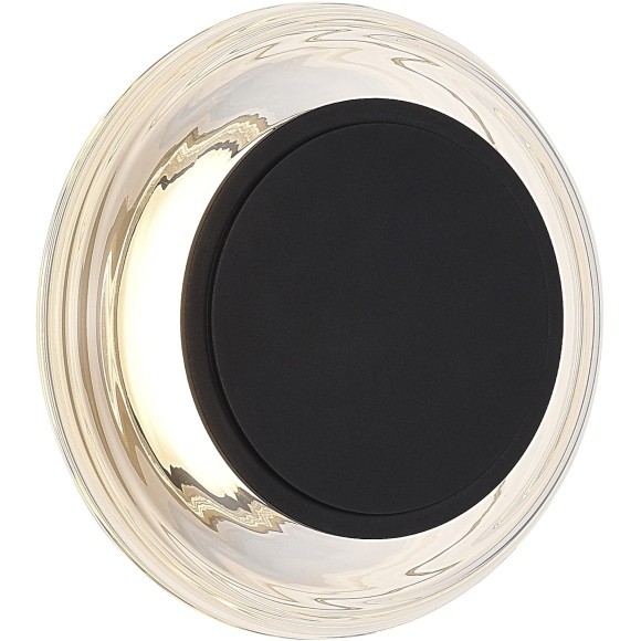 SL6239.401.03 Светильник настенный ST-Luce черный/прозрачный LED 1*7W 3000K FRITTELA