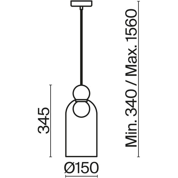 Подвесной светильник Freya FR5220PL-01CH