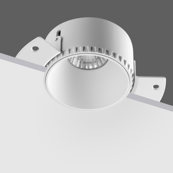 370995 Белый встраиваемый безрамочный круглый спот для ГКЛ потолков (с механизмом Click Clack) лампа GU10 Novotech NIMBUS WIR 370995 Белый встраиваемый безрамочный круглый спот для ГКЛ потолков (с механизмом Click Clack) лампа GU10 Novotech NIMBUS WIR