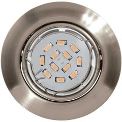 94408 Комплект светодиодных встраиваемых светильников PENETO, 3x5W (GU10), ?87, сталь, никель матовый