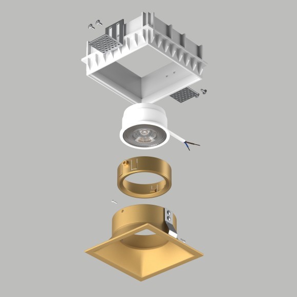 Комплект со светильником Domino Lightstar G214503GMOD