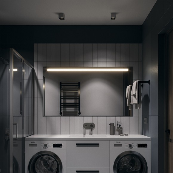 Накладной потолочный светильник Maytoni C015CL-01W Slim под лампу 1xGU10 50W Накладной потолочный светильник Maytoni C015CL-01W Slim под лампу 1xGU10 50W