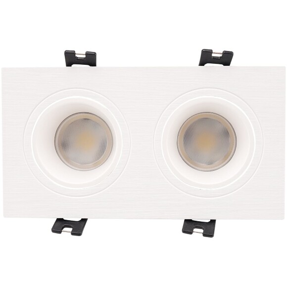 ST906.508.02_2 ST Luce Набор из двух светильников с 2 лампами, встраиваемых, со сменным светодиодным модулем LED 1*11.2W 4000K
