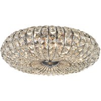 DIA902-06-N Хрустальная потолочная люстра 49см, 6 ламп Е14 Maytoni Broche