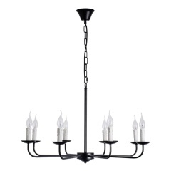 Подвесная люстра Arte Lamp GRAFF A1857LM-8BK