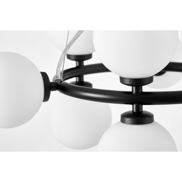 Подвесной светильник Lumina Deco Marsiada LDP 6033-9 BK