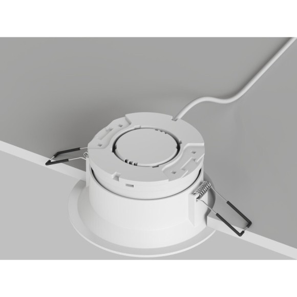 Встраиваемый светильник спот INER, до 15 Вт LED, GX53, IP20, алюминий, белый DK2150-WH