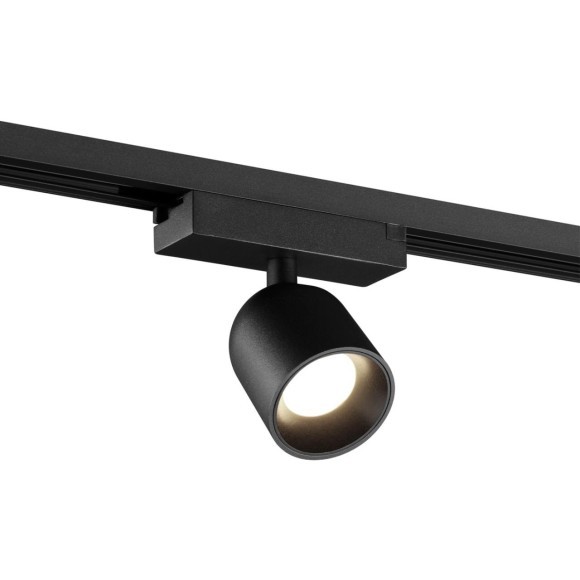 359804 Черный светодиодный однофазный двужильный трековый светильник 10Вт 882Лм 4000К 32° CRI≥90 180-265V IP20 Novotech SOLETTE 359804 Черный светодиодный однофазный двужильный трековый светильник 10Вт 882Лм 4000К 32° CRI≥90 180-265V IP20 Novotech SOLETTE