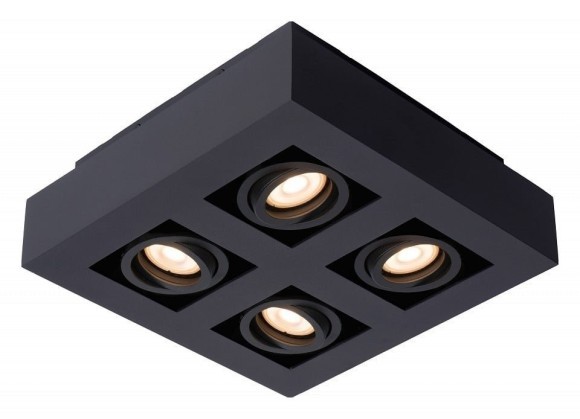 Накладной потолочный светильник Lucide 09119/21/30 Xirax под лампы 4xGU10 5W
