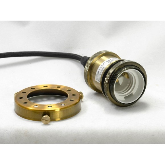 Подвесной светильник с 1 плафоном Lussole LSP-9543 BADGER IP21 под лампу 1xE27 60W