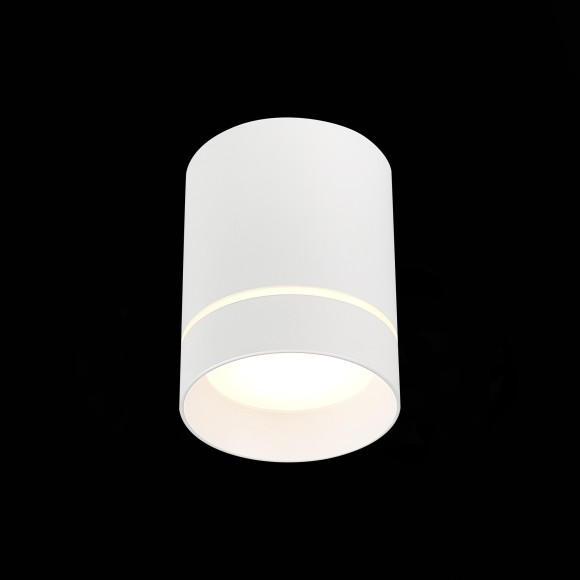 ST115.532.07 Светильник потолочный Белый LED 1*7W 3000K 490Lm Ra90 120° IP20 D79xH100 170-240V Накладные светильники
