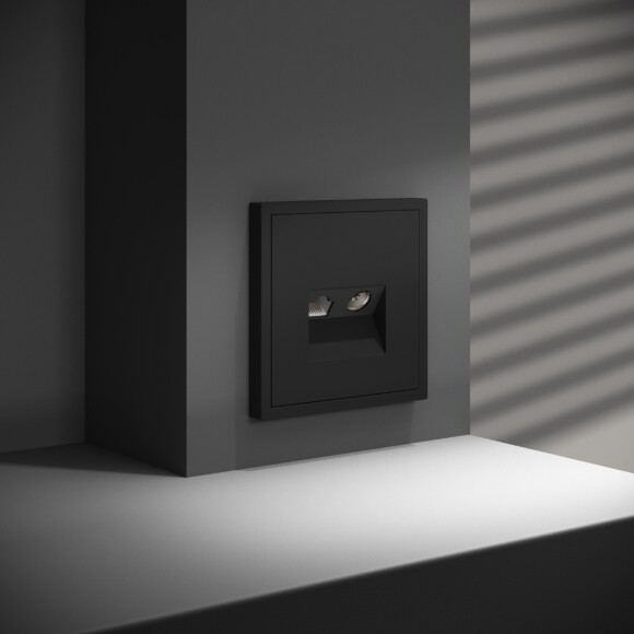 VLS060708 Розетка компьютерная RJ45 и ТV Телевизионная оконечная для антренных кабелей RG6 или РК 75-4,8-31. Патчкорд категории 6Е (для проводов CAT5-CAT6 до 10 Гбит/сек) черного матового цвета VOLTUM S70 (черный матовый)