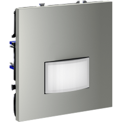 VLS070505 Датчик движения встраиваемый стального цвета. Расстояние до 9 м, угол до 120°, мощность 500 Ватт VOLTUM S70 (сталь)