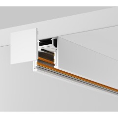 Maytoni Exility TRXMN034-412W Трек (шинопровод) белый квадратный низкопрофильный 2000x26x26мм, накладной или подвесной