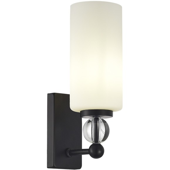 SL2003.401.01 Светильник настенный ST-Luce черный/белый E27 1*40W AURORA SL2003.401.01 Светильник настенный ST-Luce черный/белый E27 1*40W AURORA