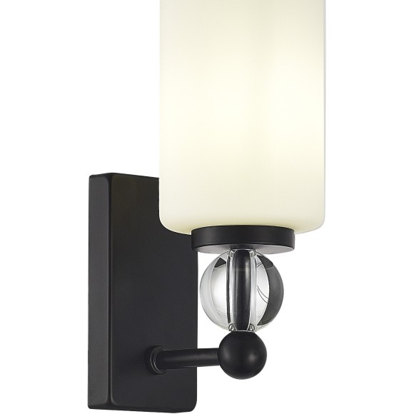 SL2003.401.01 Светильник настенный ST-Luce черный/белый E27 1*40W AURORA SL2003.401.01 Светильник настенный ST-Luce черный/белый E27 1*40W AURORA