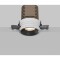 Maytoni Mini DL059-7W4K-TRS-B Черный круглый безрамочный светодиодный светильник-спот встраиваемый в ГКЛ, COB LED 7Вт 4000K 50° 650Лм CRI90 IP20 220V светодиоды Bridgelux, диммируемые при смене блока питания
